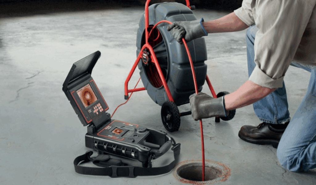 Sewer camera inspection and drain cleaning service in Mableton, Georgia